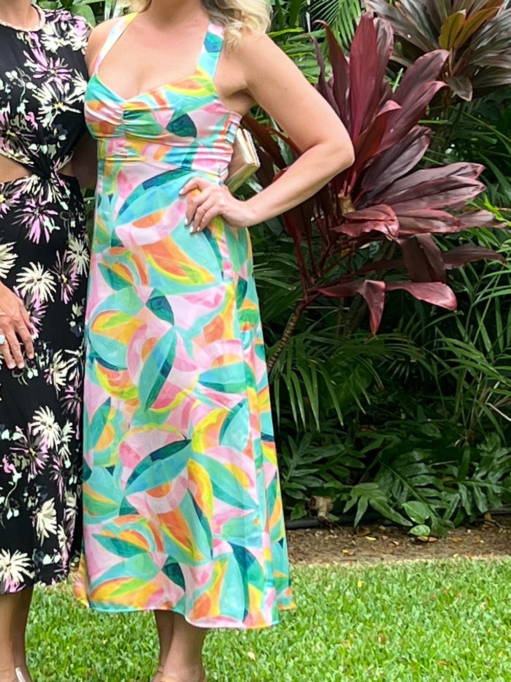 Show Me Your Mumu Mina Midi Dress Size M